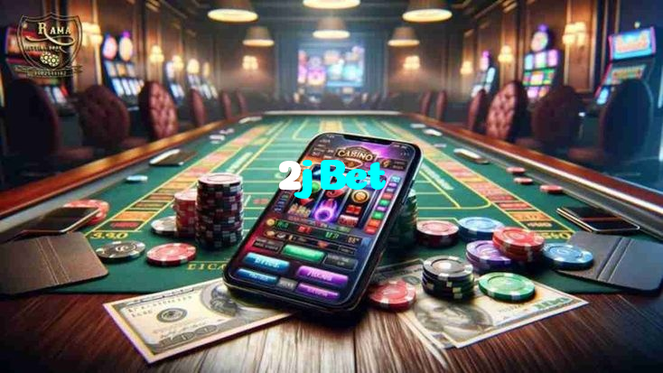 2jBet casino presented on mobile device in Pakistan with slots and live games